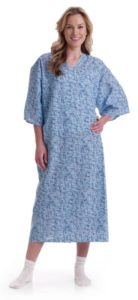 blue-patient-gown